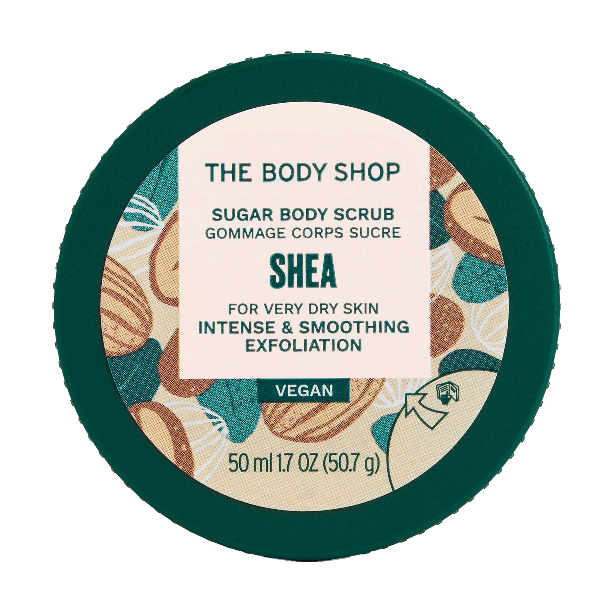 Скраб для тіла The Body Shop Shea Sugar Body Scrub Ши, 50 мл